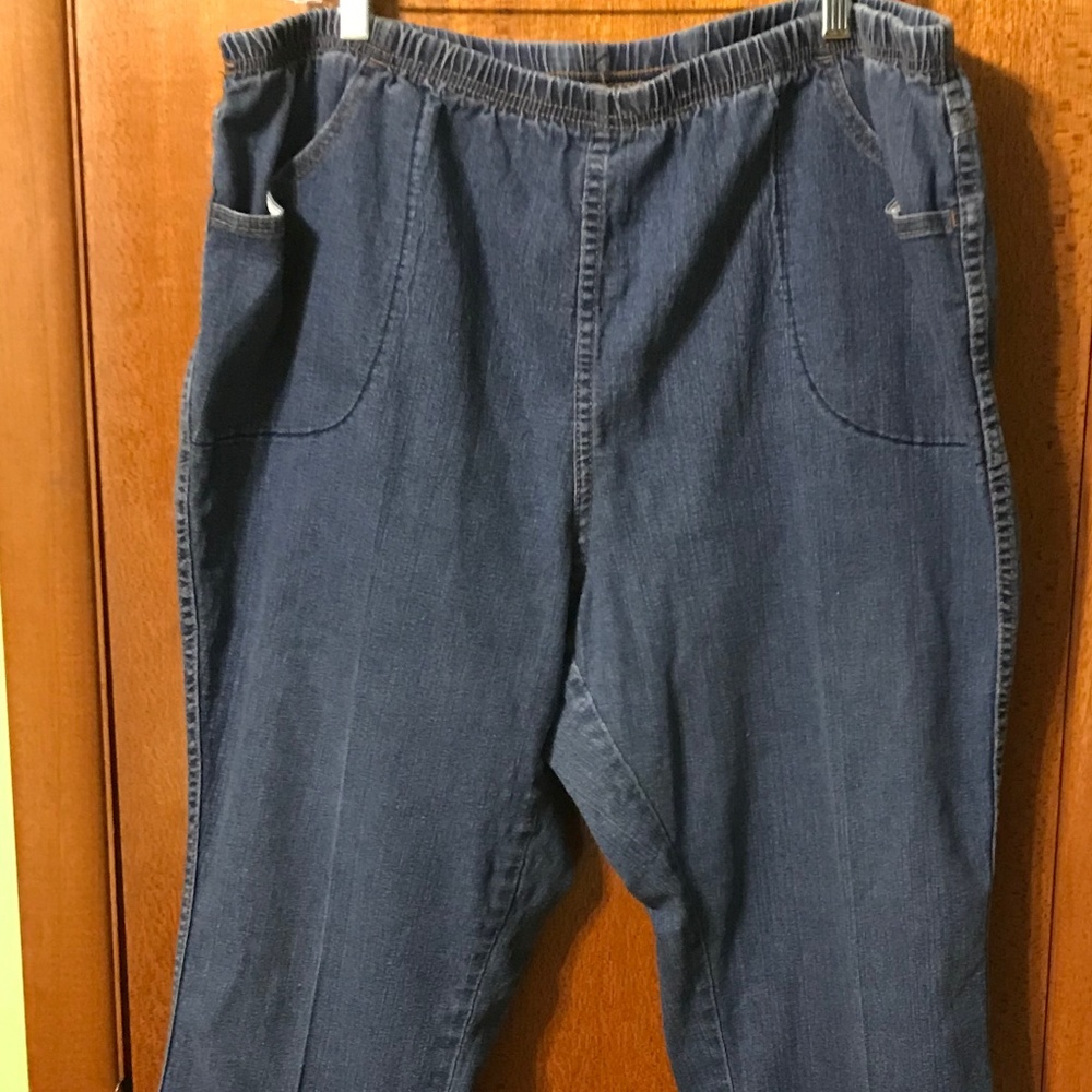 Boot cut plus size jeans